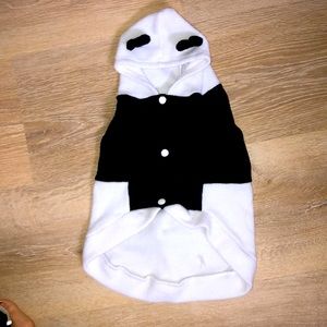 Dog panda hoodie